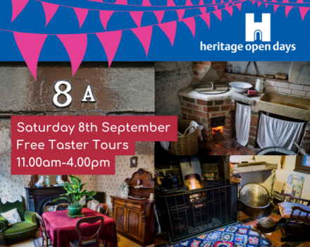 Advert for the Heritage Open Day on Saturday 8th September at the D.H. Lawrence Birthplace Museum