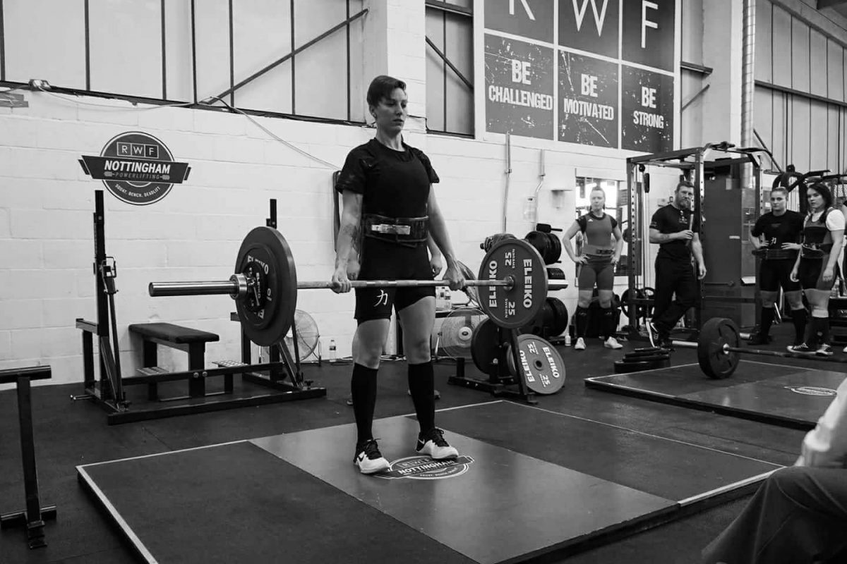 Lifting more than her body weight…Nicola’s first Powerlifting competition