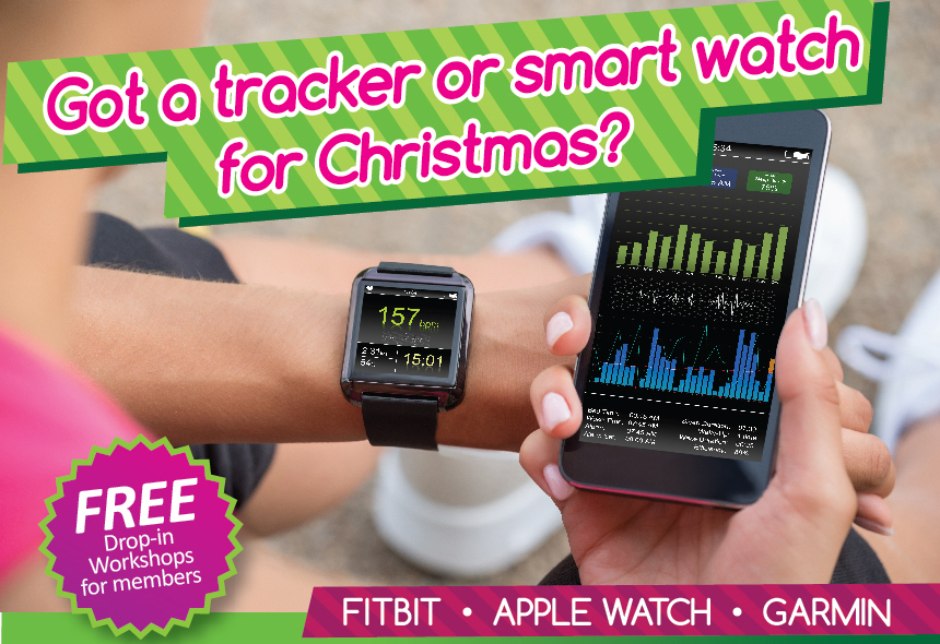 Got a tracker or smart watch for Christmas?