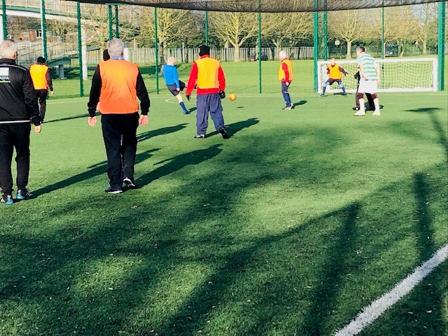 Meet Nottingham Bramcote Walking Football Team