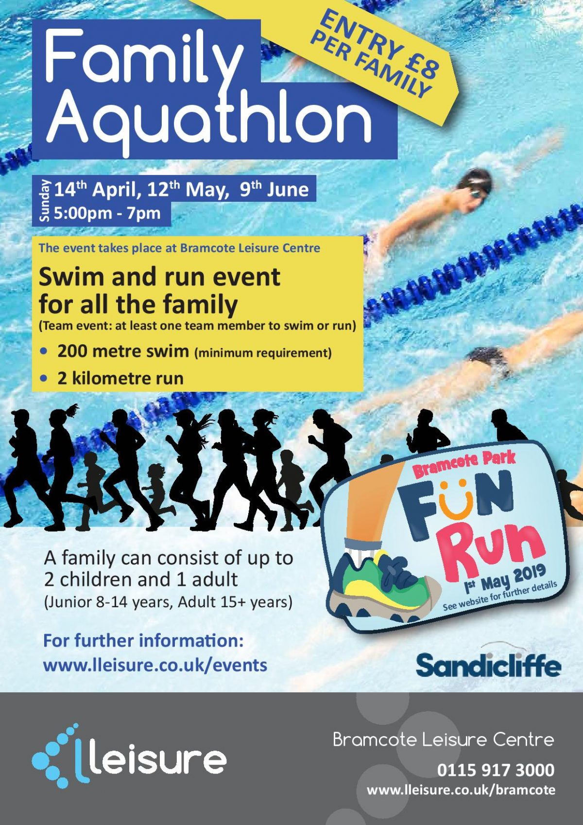 What to expect from a Family Aquathlon