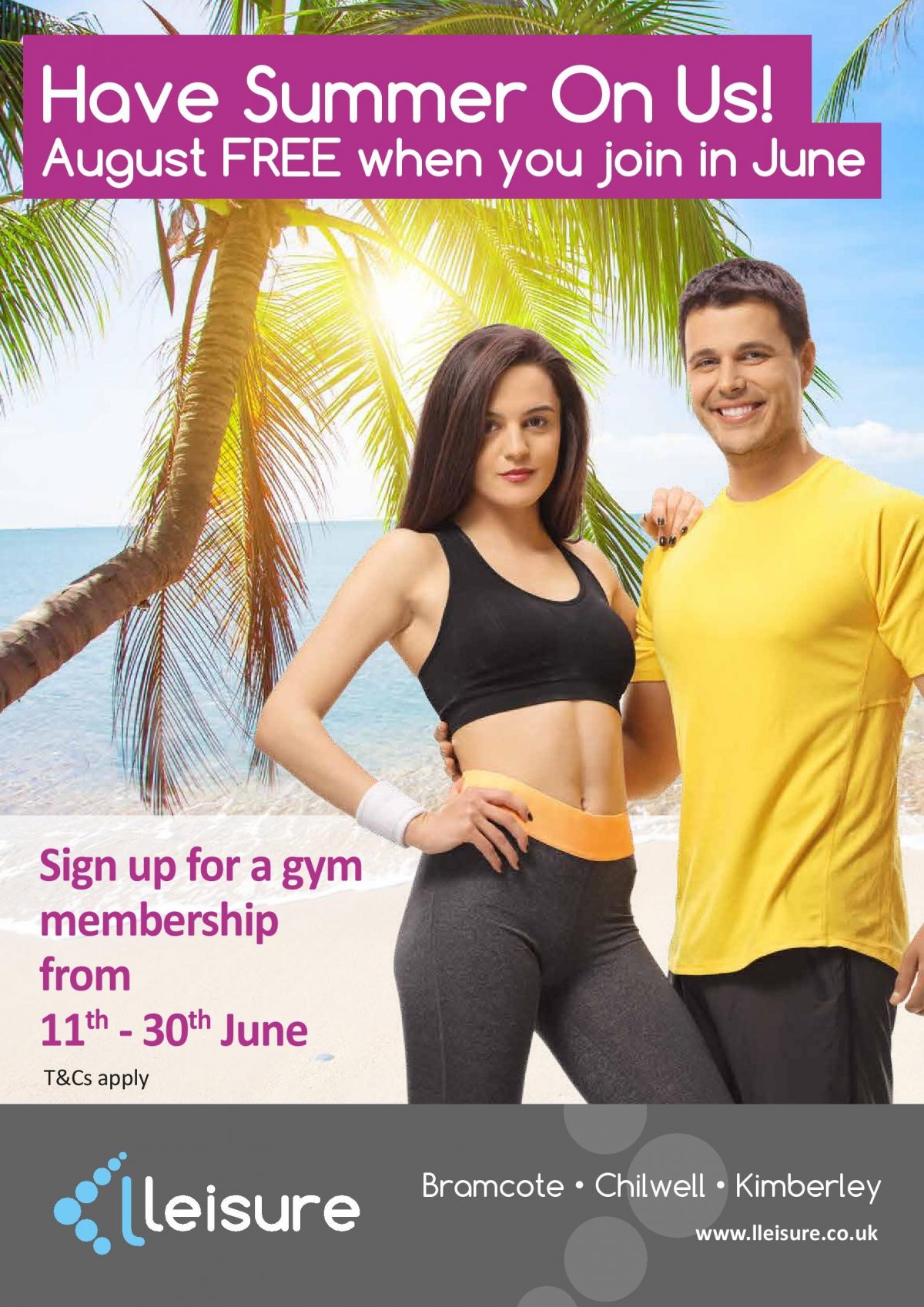 June gym membership offer!