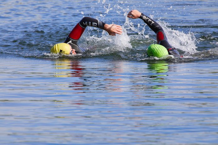 open water swimming