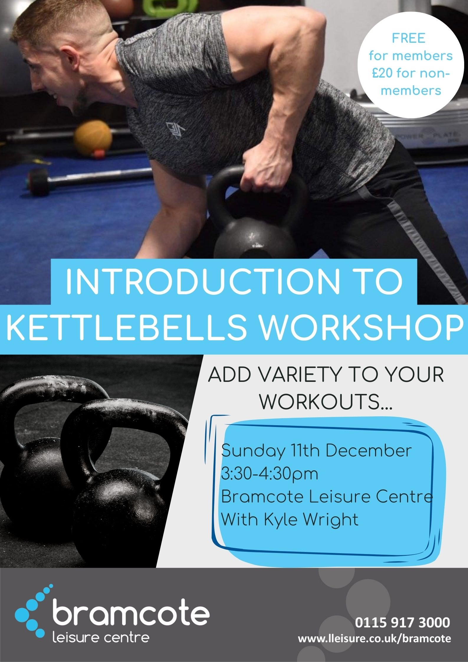Introduction to Kettlebells lleisure