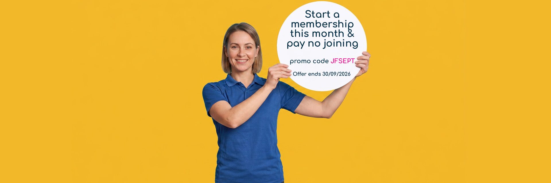 Pay No Membership Joining Fee In September!